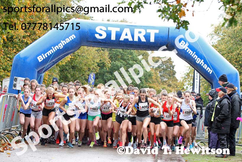 Girls under-15s 3 Stage Relay, 2018 ERRA 6 and 4 Stage and Youngsters Relays. Photo:  David T. Hewitson/Sports for All Pics